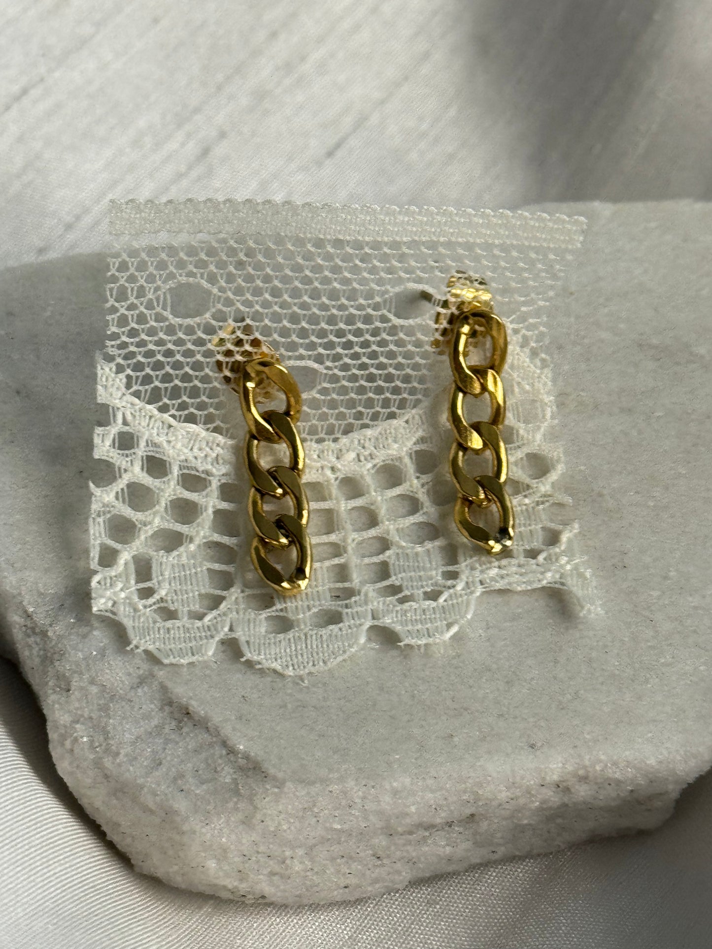 Curb Chain Earring