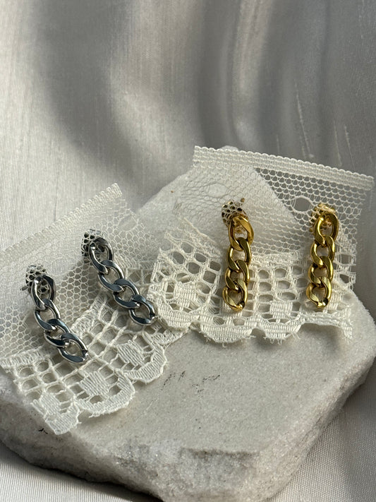 Curb Chain Earring